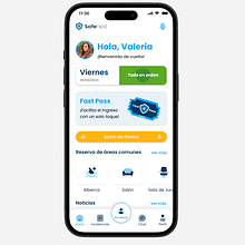 SafeNest: Aplicación digital de seguridad para residencias. UX / UI project by Valeria González - 05.07.2026