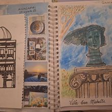 Attraversiamo Italia:  Sketches, memories, textures, and moments from Italy. Een project van  Tekening, Aquarelschilderen, Sketchbook,  Schetsen, Fotografie, Stor y telling van MARIA AZUCENA GARCIA RODRIGUEZ - 10.05.2026