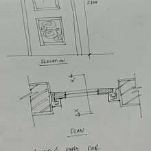 A door sketch !. Architecture project by Er Ashish N - 05.18.2026