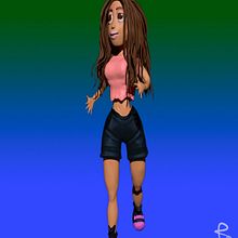 Personaje Femenino. Un proyecto de 3D, Diseño de personajes, Modelado 3D y Diseño de personajes 3D de Rosario González Escudero - 19.05.2026