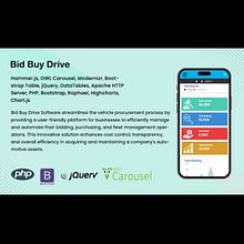 Bid Buy Drive. Social Media Design, Artificial Intelligence, Web Design, AI Design, Logo Design, Web Development, Facebook Marketing, and UX / UI project by Connect Infosoft Technologies Pvt. Ltd. - 05.21.2026