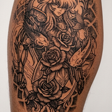 Caballero de piscis . Een project van  Tatoeageontwerp van Fernando Jaimes - 26.05.2026