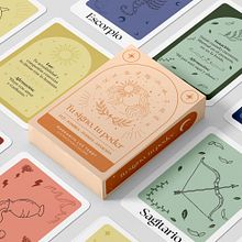 Oráculo —Tu signo, tu poder. Ein Projekt aus dem Bereich Digitale Illustration, Grafikdesign, Design und Verpackung von Alis Pachano - 26.05.2026