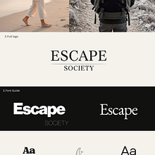Escape Society . Branding și identitate, Design grafic, Management și productivitate, Inteligența artificială, Design AI, Crearea de conținut AI și LLM-uri și asistenți inteligenți de Ian Martínez - 05.28.2026