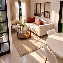 Casa Refugio. Un proyecto de Diseño de interiores de Gimena Ayestaran Asambuya - 31.05.2026