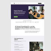 Taxnest . Design web, Tipografie și Design editorial de temidayo_arikawe - 06.02.2026