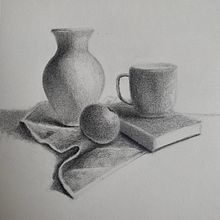 Bodegón con paciencia . Desen în creion, Desen, Desen realist și Desen artistic de alecanterville - 06.04.2026