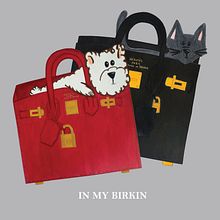 IN MY BIRKIN Fashion Illustration - Product  applications  Ein Projekt aus dem Bereich Traditionelle Illustration, Grafikdesign, Marketing, Digitale Illustration, Kinderillustration, Business und Mode-Illustration von Angélica Isaza - 05.06.2026