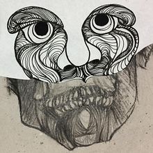 Calaveras y diablos. . Ilustrație tradițională, Arte plastice și Desen de María Carolina Berte - 06.07.2026