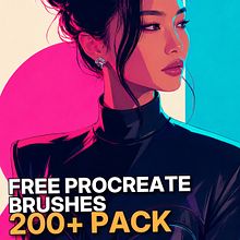 FREE PROCREATE BRUSHES - 200+ pack . Un proyecto de Ilustración tradicional, Creación de Contenido con IA, Diseño con IA, Animación con IA, Desarrollo de apps, SEM, IA para programación, Arteterapia, Arte comestible, Pintura a la acuarela, Fotografía de retrato, Pintura, Marketing, Fotografía, Diseño de moda, Marketing Digital, Sketchbook, Dibujo a lápiz, Marketing de contenidos, Retoque fotográfico, Ilustración con tinta, Instagram, Pintura digital, Ilustración vectorial, Marketing para Instagram, Ilustración editorial, Ilustración botánica, Dibujo realista, ChatGPT, Dibujo digital, Dibujo de Retrato y Dibujo de Lily Lovell - 13.06.2026