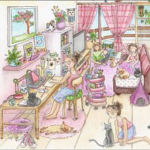 Un día a la vez . Ilustrație tradițională, Schițe, Desen în creion, Desen, Pictură în acuarelă, Caiet de schițe & Ilustrație cu cerneală de Giovana Jacobo Ortiz - 06.16.2026