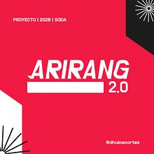 ARIRANG | CHERRY SODA . Desain, Pencitraan Merek, Identitas, Manajemen Desain, Desain Editorial, Desain Grafis, Tipografi, Desain Logo, Desain Digital, Desain Tipografi, Dan Teori Warna proyek oleh Dulce María Cortez Lara - 06.16.2026