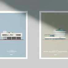 Posters arquitectónicos Ein Projekt aus dem Bereich Digitale Illustration von Maffe Camacho - 24.06.2026