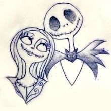 Proyecto Final: Jax and Sally. Un progetto di Design di tatuaggi di ilianagatto - 29.06.2026
