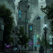 ReBoot: Alone in the Network . Fotografi, Arsitektur, Ilustrasi Digital, Seni Konsep, Manga, Dan Kecerdasan Buatan proyek oleh Larissa Koncz - 07.16.2026