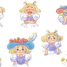 Little Amy and Grandma Roxanne. Un progetto di Illustrazione tradizionale, Design editoriale, Storyboard, Gestione di un portfolio, Illustrazione infantile, Narrativa, Management, produttività e Albo illustrato di Sofja Umarik - 29.07.2026