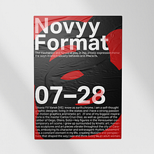 Animated Poster: Novyy Formato - Nuevo Formato. Motion Graphics, and Graphic Design project by Silvana Yoyotte - 07.29.2026