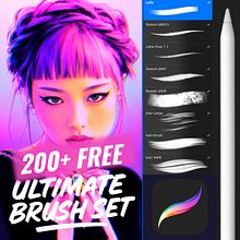 19 Free Brush Packs Every Artist Should Own. Traditional illustration, Photography, Arts, Crafts, Fine Arts, Graphic Design, Drawing, and Digital Illustration project by Lily Lovell - 07.31.2026