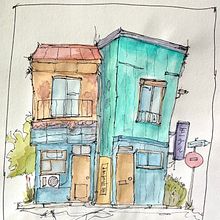 Architectural Project 01. Un proyecto de Bocetado, Dibujo, Ilustración arquitectónica, Sketchbook e Ilustración con tinta de Diego Della Tommasa - 02.08.2026