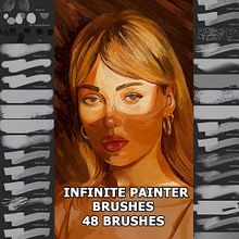 Free 48+ brushes for Infinite Painter . % Lily Lovell tarafından hazırlanan Geleneksel illüstrasyon, Güzel sanatlar, Grafik Tasarım, Çizim, Dijital İllüstrasyon, Ve Tekstil Tasarımı projesi - 08.14.2026