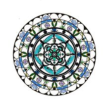 Mandalas Sofie Ein Projekt aus dem Bereich Zeichnung, Illustration mit Tinte, Kunsttherapie, Meditation und Achtsamkeit von Sofie Debels - 15.08.2026