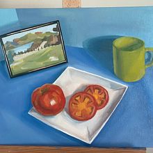 Ejercicio Final de Introducción a Pintura al óleo . Arte plastice, Pictura și Pictură în ulei de Dagna Faria Pekins - 08.17.2026