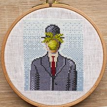 Cross stitch embroidery. Embroidery, Fiber Arts, and Textile Design project by Sylwia Machalica - 08.19.2026