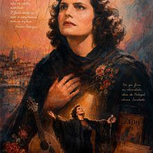 Amália Rodrigues. Un proyecto de Ilustración tradicional e Ilustración digital de Mentiradeloro Esther Cuesta - 02.09.2026