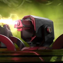 Turret_SRD-3 Guardian (Security Response Drone)t. Un progetto di Illustrazione digitale di Billy Jackson - 04.09.2026