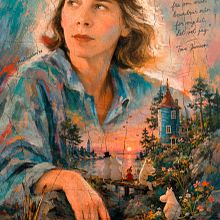 Tove Jansson . Ilustrasi tradisional, Menggambar & Ilustrasi Digital proyek oleh Mentiradeloro Esther Cuesta - 09.12.2026