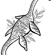 Dinosaurio  . Ilustrație tradițională, Design grafic, Desen, Ilustrație digitală, Design tatuaj și Desen digital de sarhachavez02 - 09.19.2026