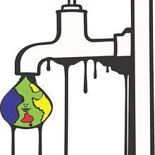 Saving Water. Un progetto di Illustrazione digitale di Donna Golding - 30.09.2026