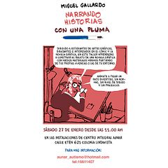 Taller para dibujantes, aficionados a la novela gráfica en México. No os lo perdais!