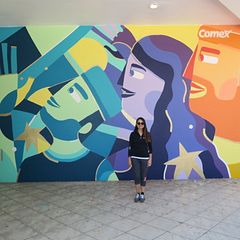 Mural Estadio Beisbol 
