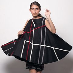Vería /2014/ Proyecto que hice en la universidad CENTRO con el que me inicié en el bordado a mano. Se presentó en el Premiere Vision de São Paulo y su versión en organdí blanco en la CDMX en el museo Franz mayer dentro del festival ASVOF. 