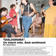 'Dialograma'. Una vez más. Con sentimiento.