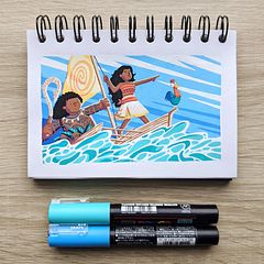 Posca Film Illustrations