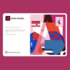 Adobe Indesign Splash Screen 2021