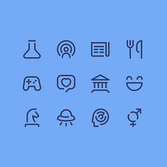 Icon Set Vol. 1 - Proposal