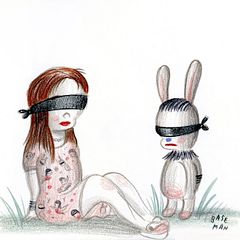 COACH x Baseman characters (drawings)