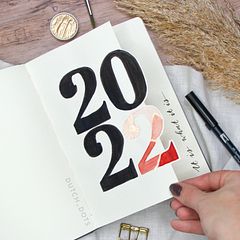 Bullet Journal setup 2022