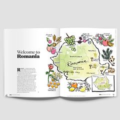 Romanian Wine Map