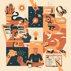 Vector Collages