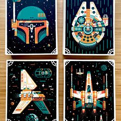 Star Wars Retro Ships