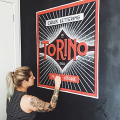 Chalk Lettering in Torino 2019