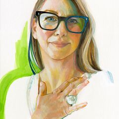   Portrait of children’s book author and editor, Amy Novesky  