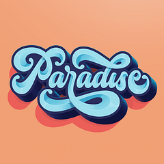 My course project: 3D Lettering with Photoshop and Illustrator