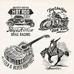 Watercolor Logos and Illustrations