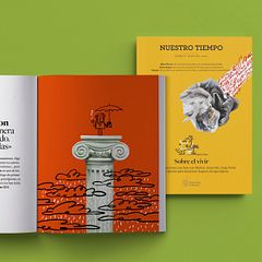 NUESTRO TIEMPO MAGAZINE / Cover and illustrations