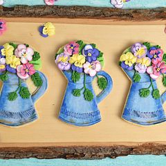 Pansy Cookies